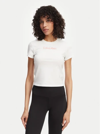 Calvin Klein Marškinėliai LVGWS6K240 Balta Regular Fit