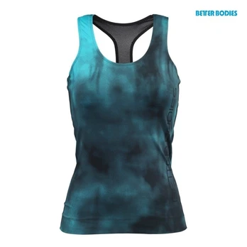 Better Bodies Grunge T-back (Aqua/Blue) - M Dydis