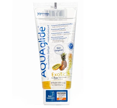 Lubrikantas AQUAGLIDE egzotiniai vaisiai 100 ml