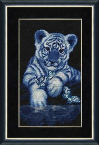 Zolotoe Runo Baltas Tiger S/DZH011