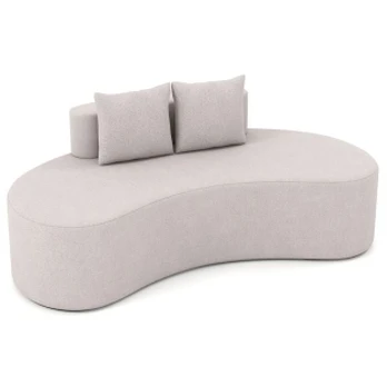 Sofa, 2 pagalvės, 199,39 × 68,58 × 99,06 cm
