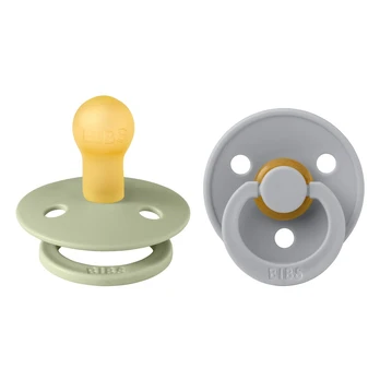 Bibs BIBS 2-PACK SAGE & CLOUD M Hevea gumos raminamasis šlapalas
