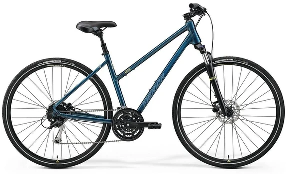Dviratis Merida Crossway 100 Lady, mėlynas, Rėmas 17"