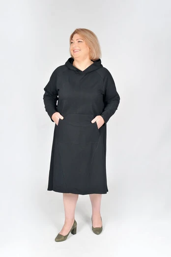 Suknelė moterims, juoda