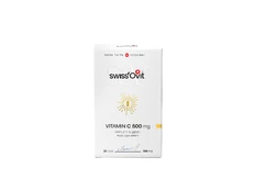 SwissOvit Vitaminas C 500mg, kapsulės, N30 kaina