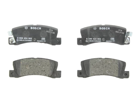 BOSCH 0 986 424 383 Brake pad set
