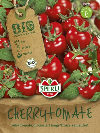 Valgomieji pomidorai Zuckertraube BIO