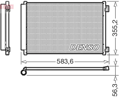 Kondensatorius, oro kondicionierius DENSO DCN09146