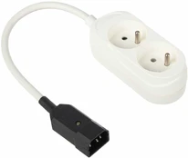 ADAPTERIS IEC320/GS kaina