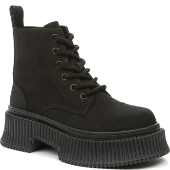 Aulinukai moterims, Juoda, Booties