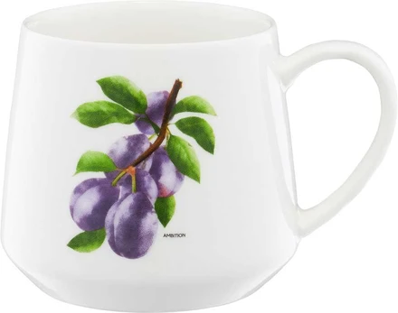 Puodelis porcelanowy Frutti Śliwka 460 ml AMBITION