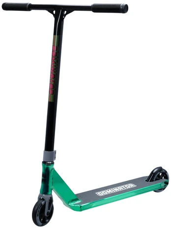 Paspirtukas triukams Dominator Team Edition, Green Chrome
