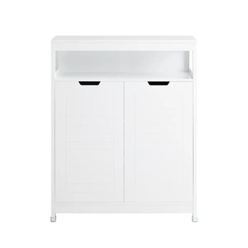SoBuy Vonios spintelė Sideboard Vonios baldų saugojimo spinta BZR121-W