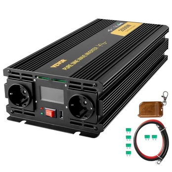 Grynos sinusinės bangos keitiklis 2500W, USB