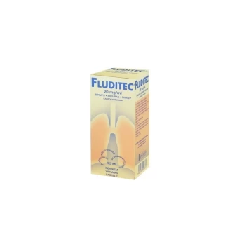 FLUDITEC 20 mg/ml sirupas 125 ml