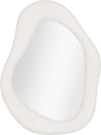 Veidrodis, Bosa veidrodis, 46,5x61 cm, Balta