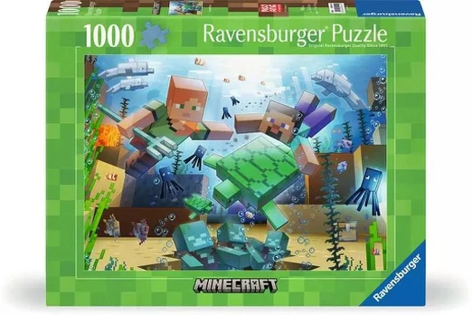 Ravensburger - Puzzle Minecraft Mosaic 1000p (12000421)
