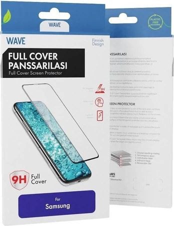 Wave Full Cover, Samsung Galaxy A51 / A51 5G, juodas