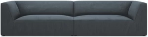 Sofa Micadoni Home Ruby, mėlyna, 302 x 93 cm x 69 cm