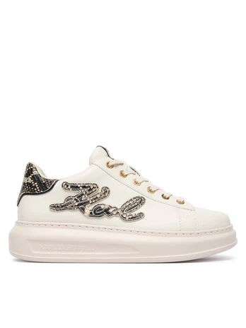 KARL LAGERFELD Laisvalaikio batai Kapri Embro KL62517P Balta
