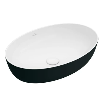 Praustuvas Villeroy & Boch ARTIS 61x41 cm, juodas 419861BCT8