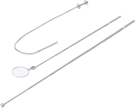 BGS Magnetic Lifter / Claw and Inspection Mirror Set - 3-pcs.