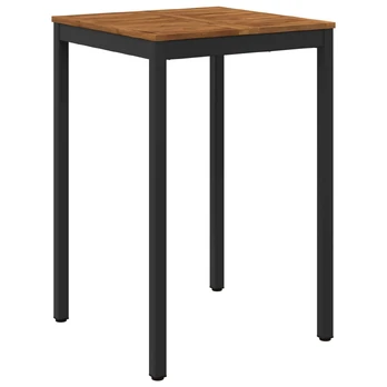 Sodo Baro Stalas Natūrali ir juoda 70 x 68,5 x 105 cm