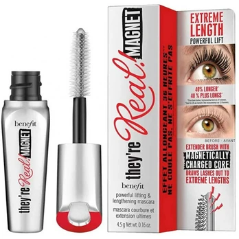 Benefit - Extremely lengthening mascara They´re Real! Magnet ( Mini Black Mascara) 4.5 g