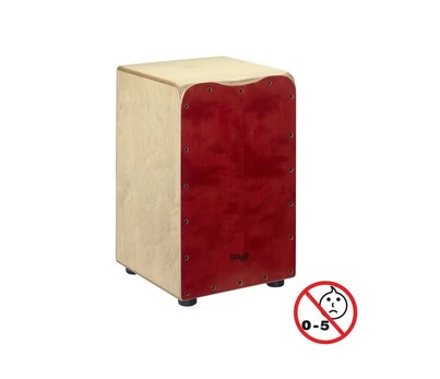 Kachonas (cajon) Stagg CAJ-50M-RD (+ dėklas)