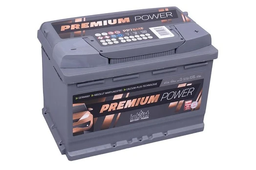 intAct Premium 78Ah 760A (EN) akumuliatorius