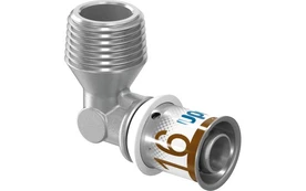Uponor S-Press PLUS alkūnė išoriniu sriegiu 32-R1"MT kaina