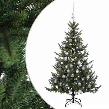 Dirbtinė kalėdinė eglutė su rutuliuku 120 cm 150 LED