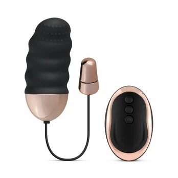 Teazers Ribbed Vibrating Egg Su nuotolinio valdymo pulteliu