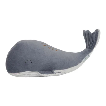 Little Dutch didelis pliušinis žaislas banginis Ocean, mėlyna 35 cm
