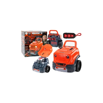 Lean Workshop Car Engine Disassembly DIY Kit Oranžinis