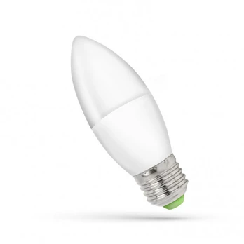 Lemputė Spectrum LED, B35, šiltai balta, E27, 6 W, 480 - 520 lm