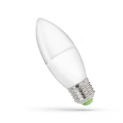 Lemputė Spectrum LED, B35, šiltai balta, E27, 6 W, 480 - 520 lm kaina