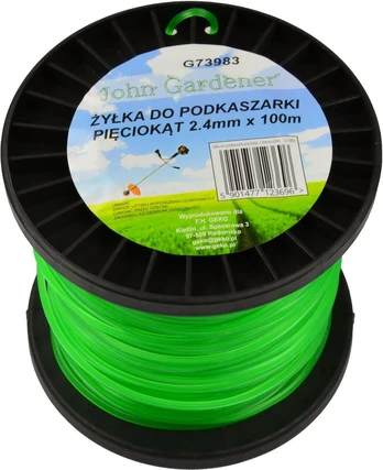 Žoliapjovės valas John G73983, 100 m x 2.4 mm
