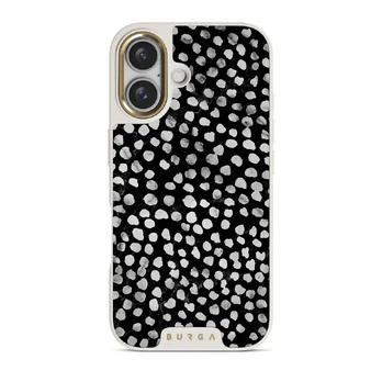 Night Sky - Dotted iPhone 16 Plus Case, Elite Light (MagSafe) / Gold