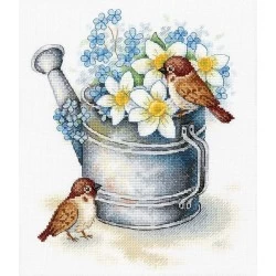 Daffodil Lovers SA-026 - Siuvinėjimo rinkinys