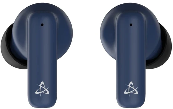Dėklas Mėlynos Bluetooth į ausį dedamos ausinės