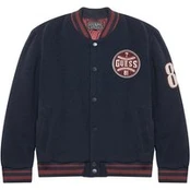 Guess Bomber striukė L5YL06 WHE70 Tamsiai mėlyna Regular Fit