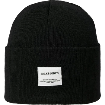 Skrybėlė vyrams, Juoda, JACLONG KNIT BEANIE