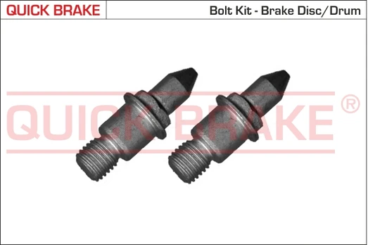 QUICK BRAKE QB11677K Brake Disc locating screw