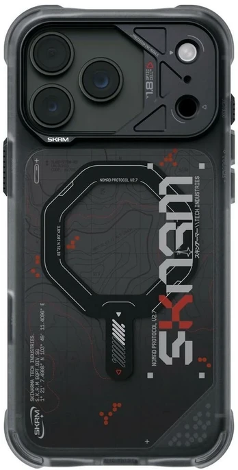 Dėklas Skinarma Sonar MagSafe do iPhone 18 Pro Max / 17 Pro Max juoda