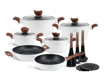 Zilner ZL 8515 Marmor-Induktionsherd-Set