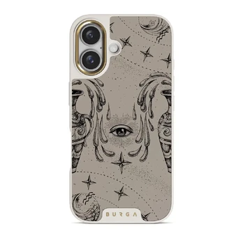 Aquarius - iPhone 16 Case, Elite Light (MagSafe) / Gold / Nude