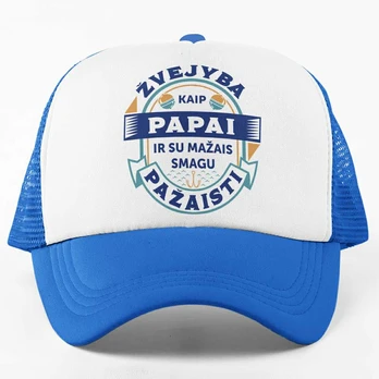 Kepuraitė "Žvejyba kaip papai"
