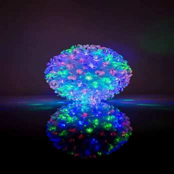 iLike N / A Bumba ar puķēm RS-209 100LED D-14cm Multi Color