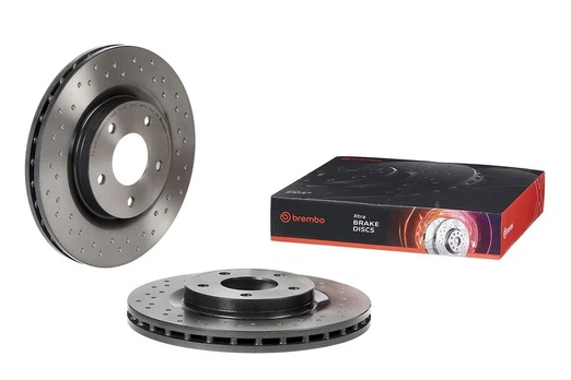 Stabdžių diskas BREMBO 09.A637.1X